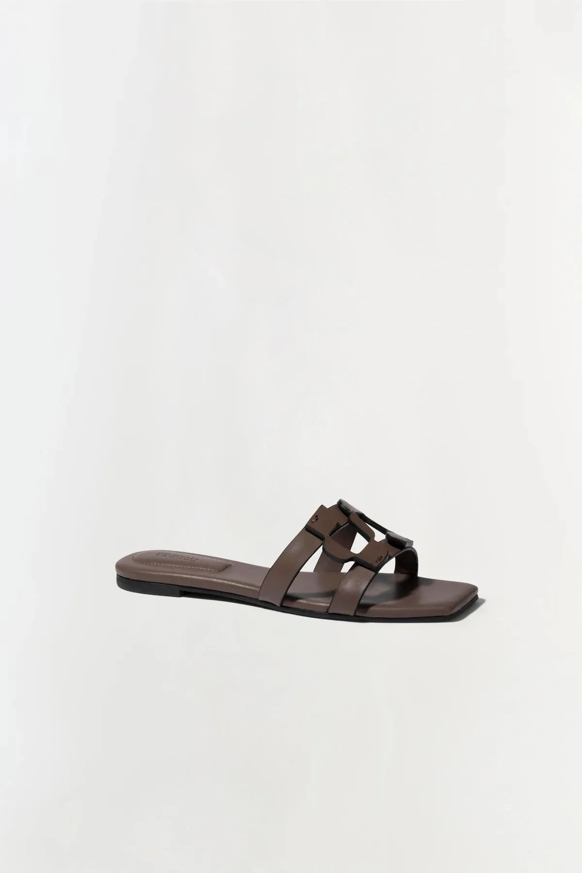 SIMKHAI MONOGRAM FLAT SLIDE