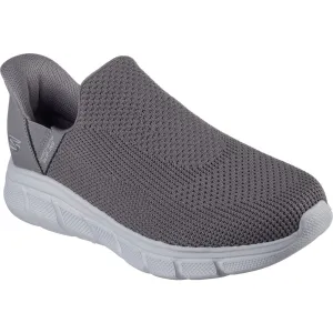 Skechers BOBS Sport B Flex Resilient Textile Men's Grey Trainers