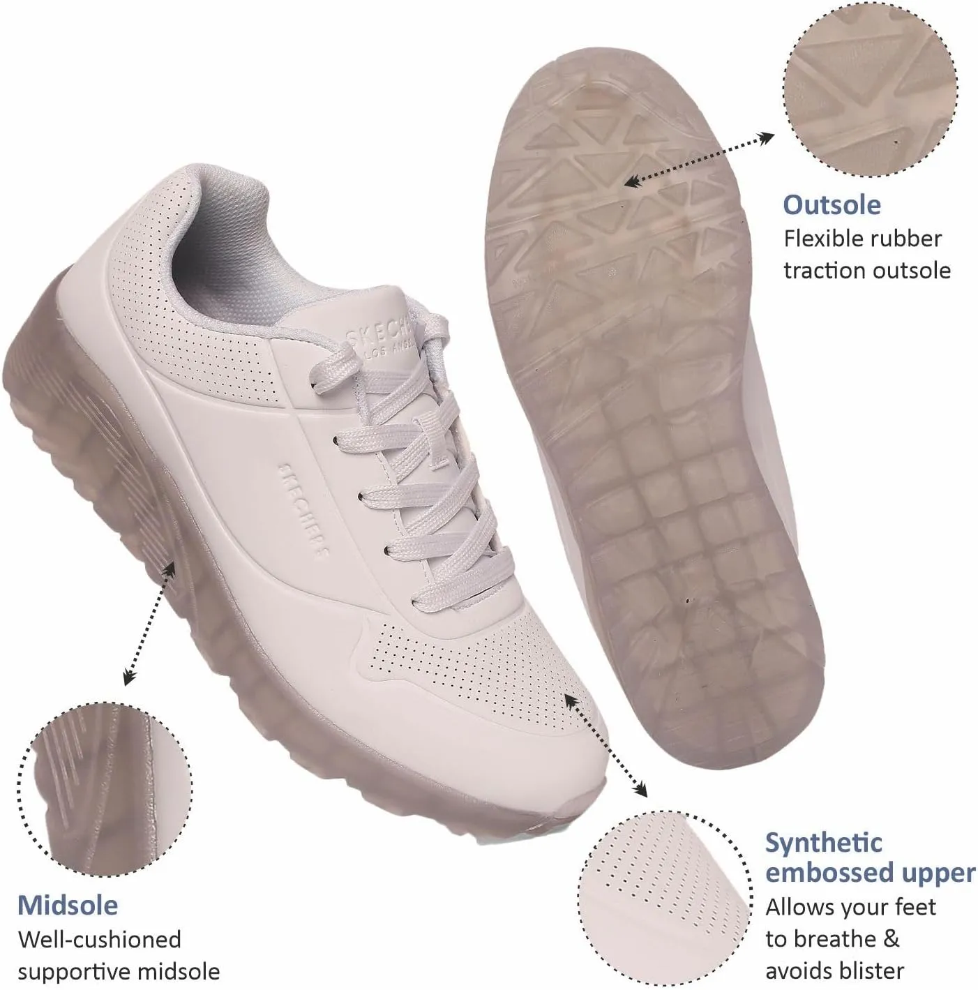 Skechers Boy's Uno Ice Sneaker