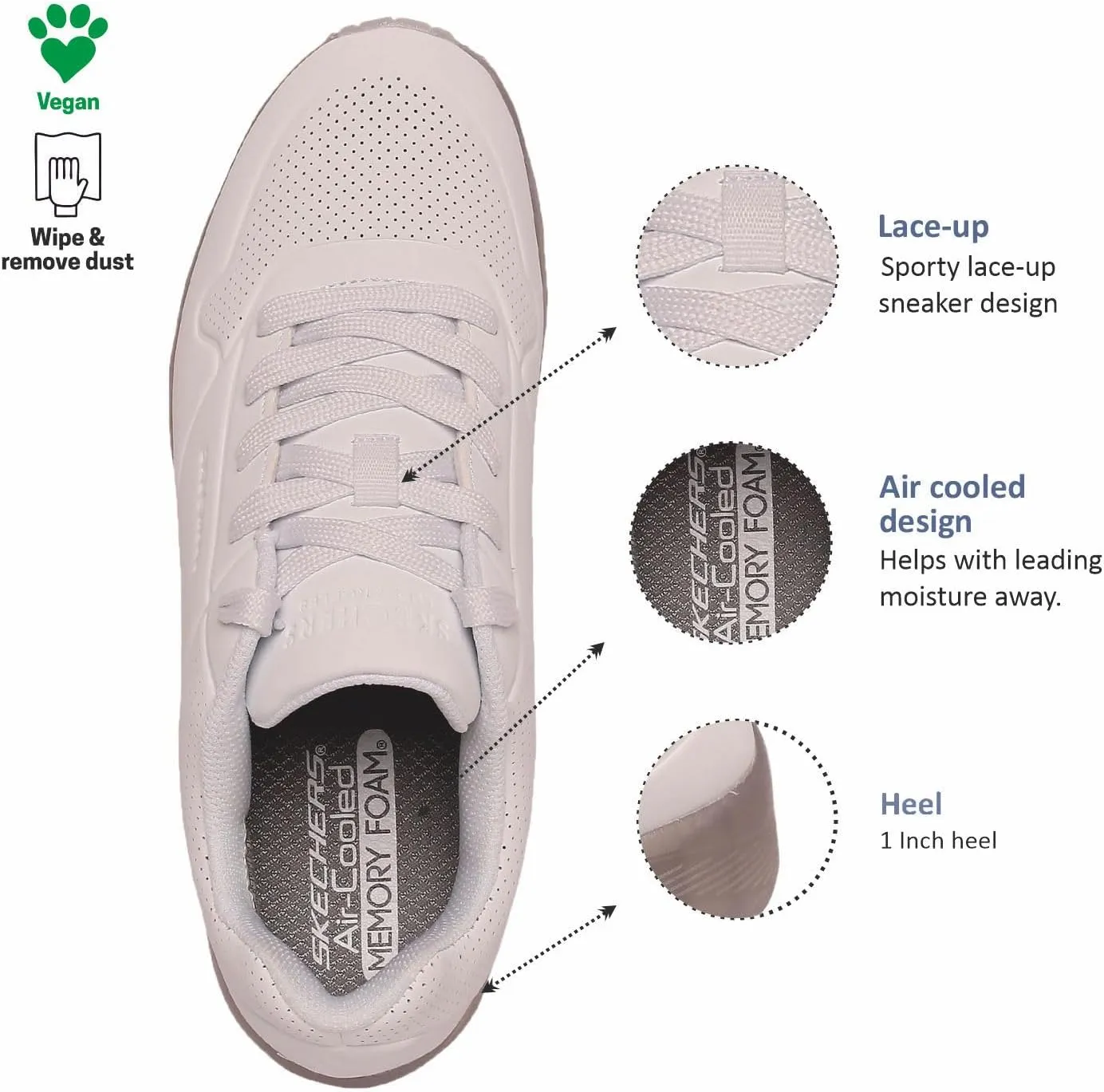 Skechers Boy's Uno Ice Sneaker