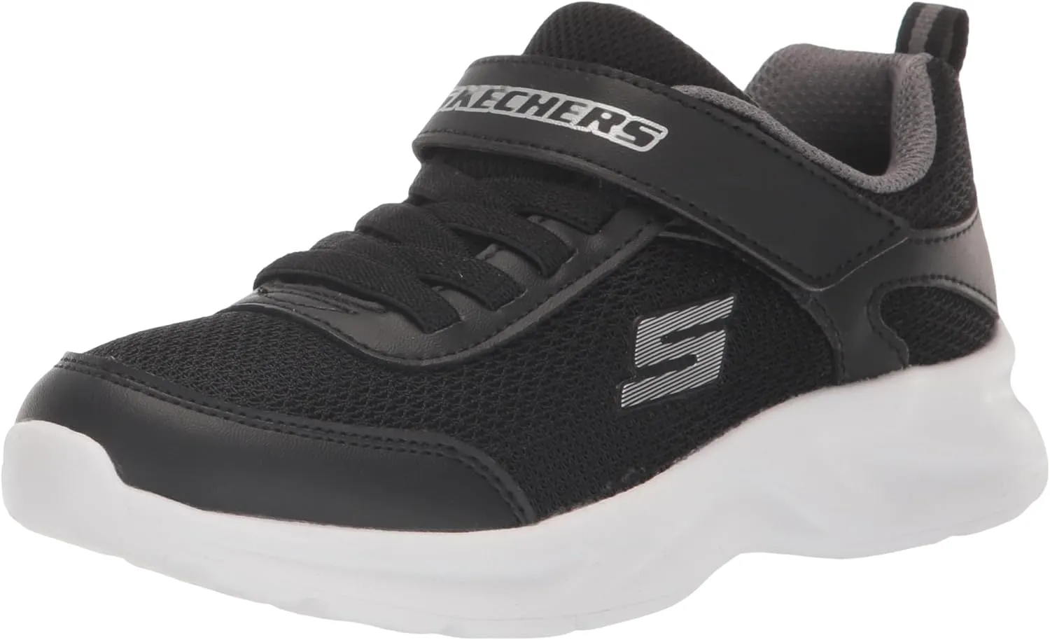 Skechers Children Dynamatic Sneaker - Navy, Low Top, for Sports, Unisex, Model 405110L, Sized 11.5, 12.5, 13.5
