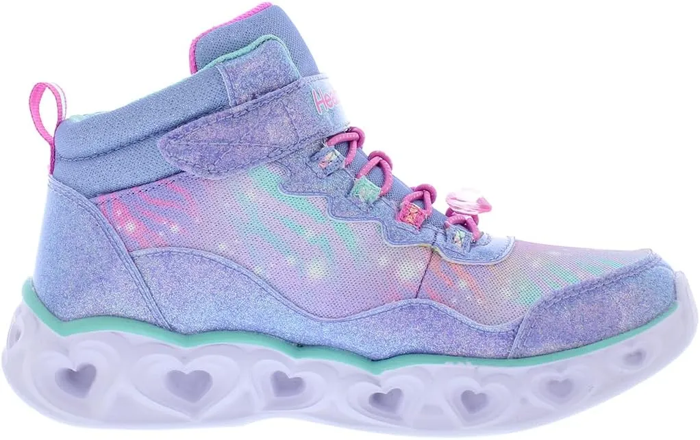 Skechers Girl's Infinite Heart Lights-Eternal Shimmer Sneaker