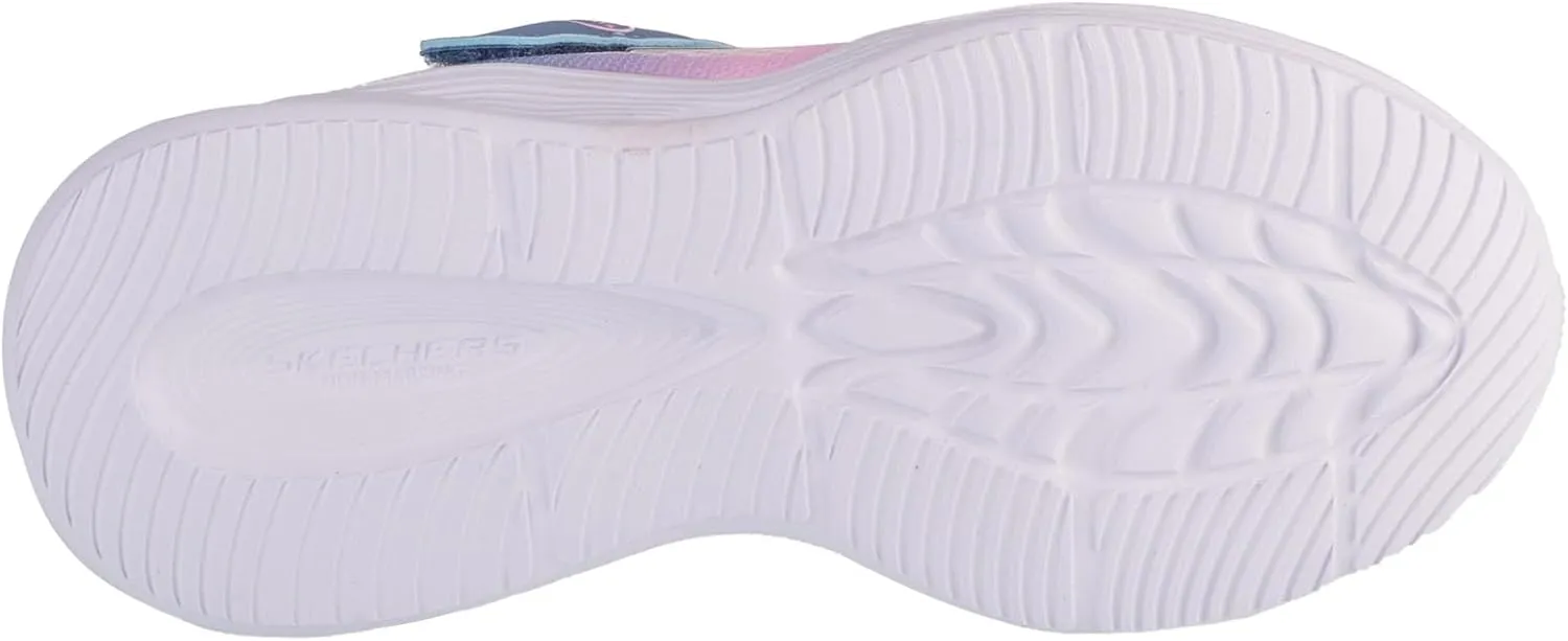 Skechers Girl's Sola Glow-Ombre Deluxe Sneaker