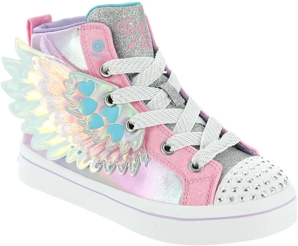 Skechers Girl's TWI-Lites 2.0-wingsical Wish Sneaker