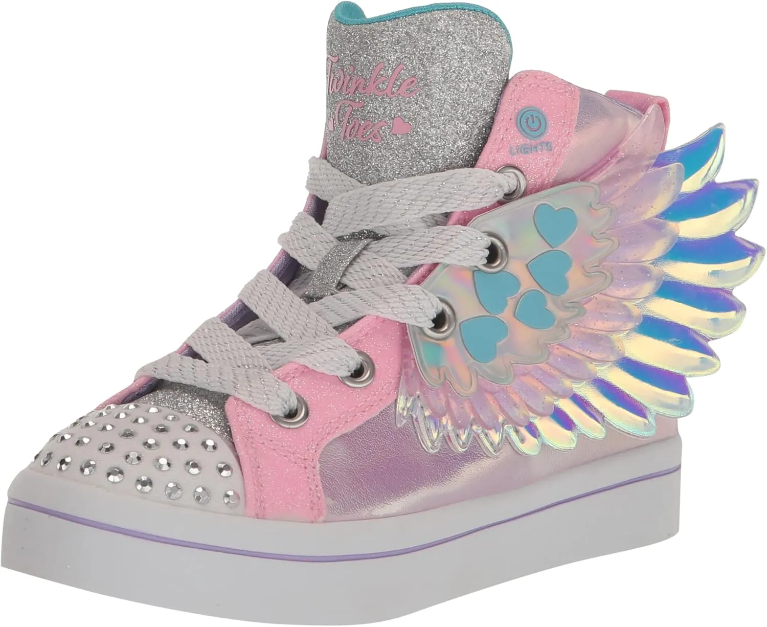 Skechers Girl's TWI-Lites 2.0-wingsical Wish Sneaker