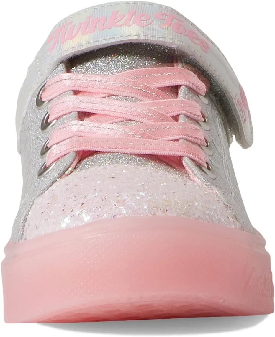 Skechers Girl's Twinkle Sparks Ice-Heather Sneaker