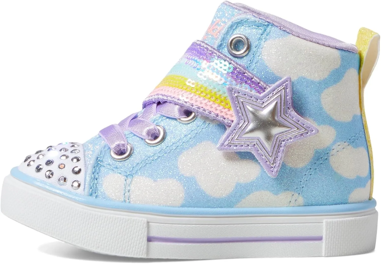 Skechers Girl's Twinkle Sparks-Shooting Star Brights Sneaker