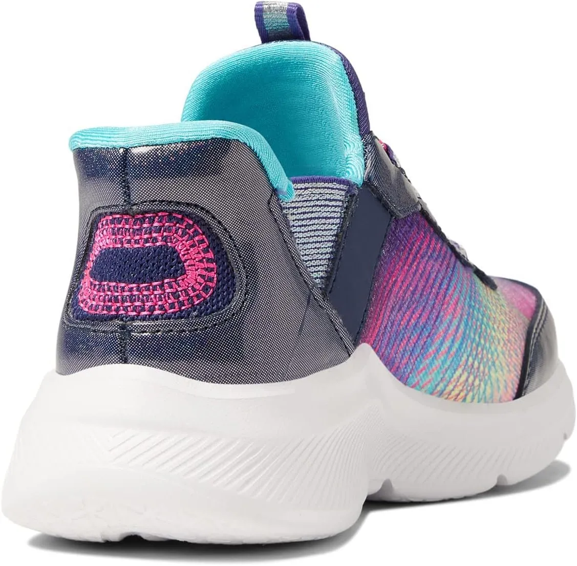 Skechers Unisex-Child Dreamy Lites-Colorful Prism Sneaker