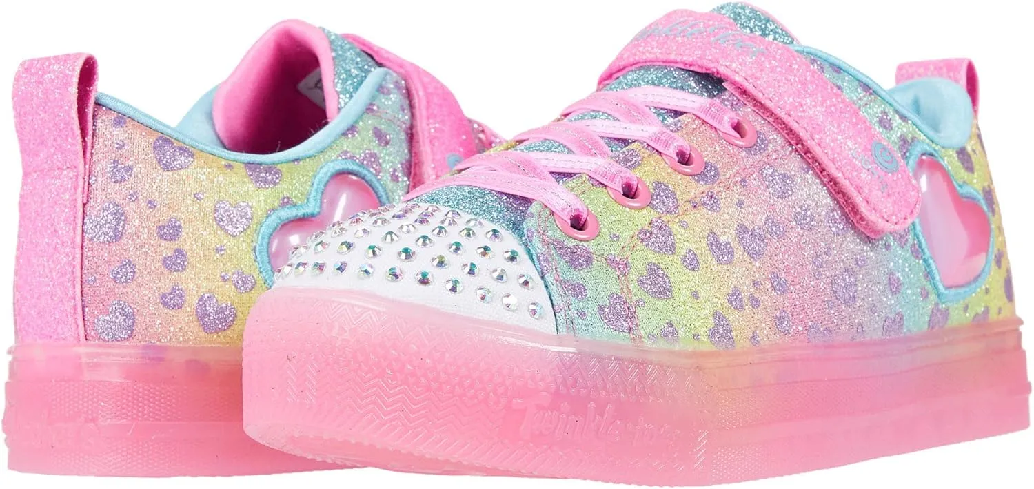 Skechers Unisex-Child Lighted Twinkle Toes Sneaker