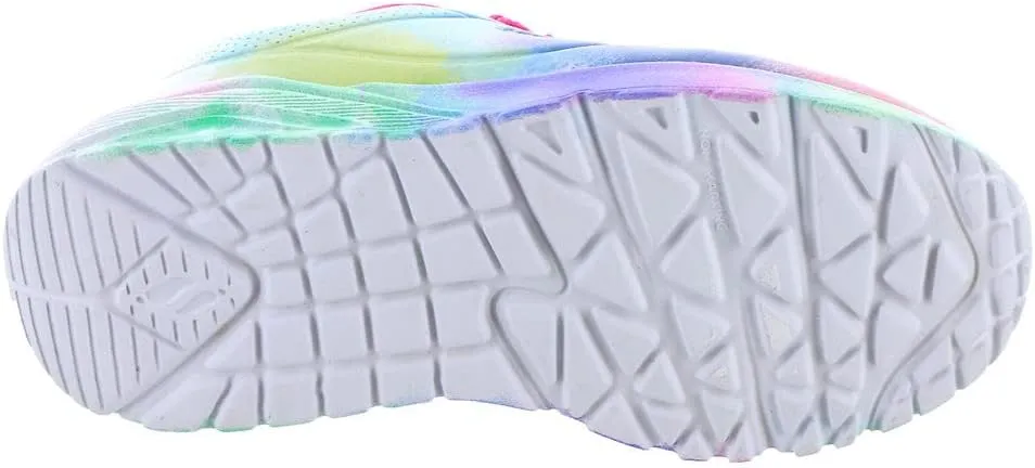Skechers Unisex-Child Uno Lite-Splatter Shines Sneaker