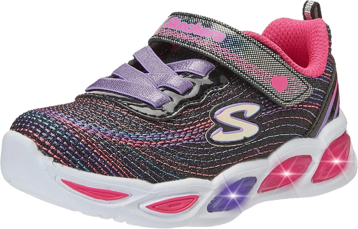 Skechers Women's Girls Sport Footwear, S, Lighted Sneaker