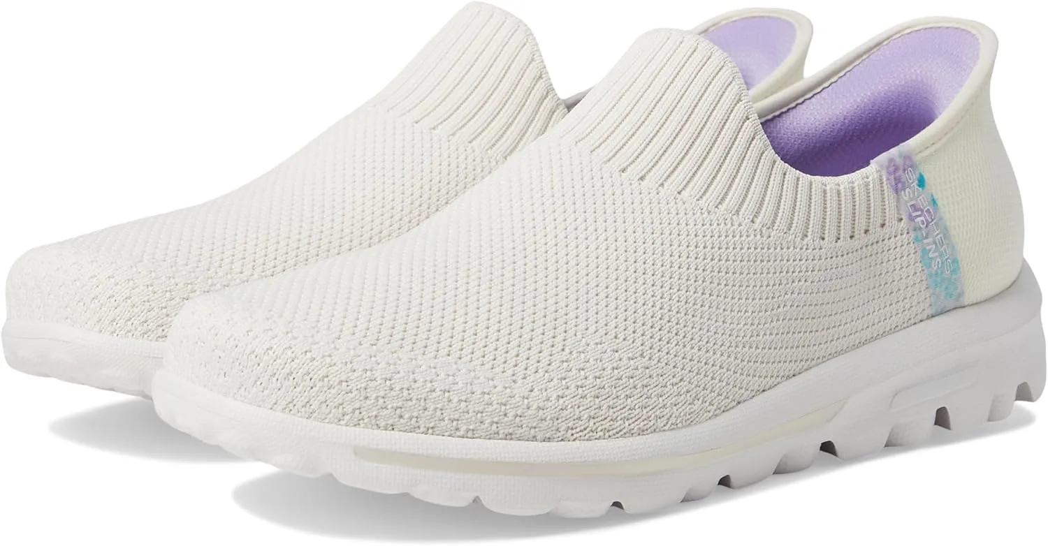 Skechers Women's Go Walk Travel Tahiti Sunset Hands Free Slip-ins Sneaker