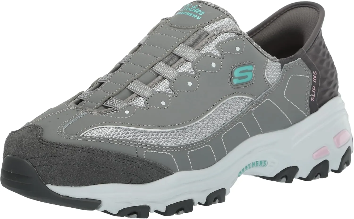 Skechers Women's Hands Free Slip-ins D'Lites Sneaker