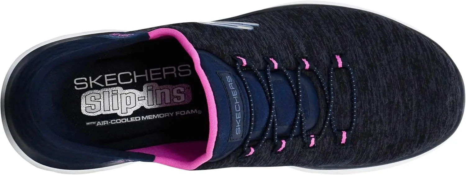 Skechers Women's Hands Free Slip Ins Summits Dazzling Haze Sneaker