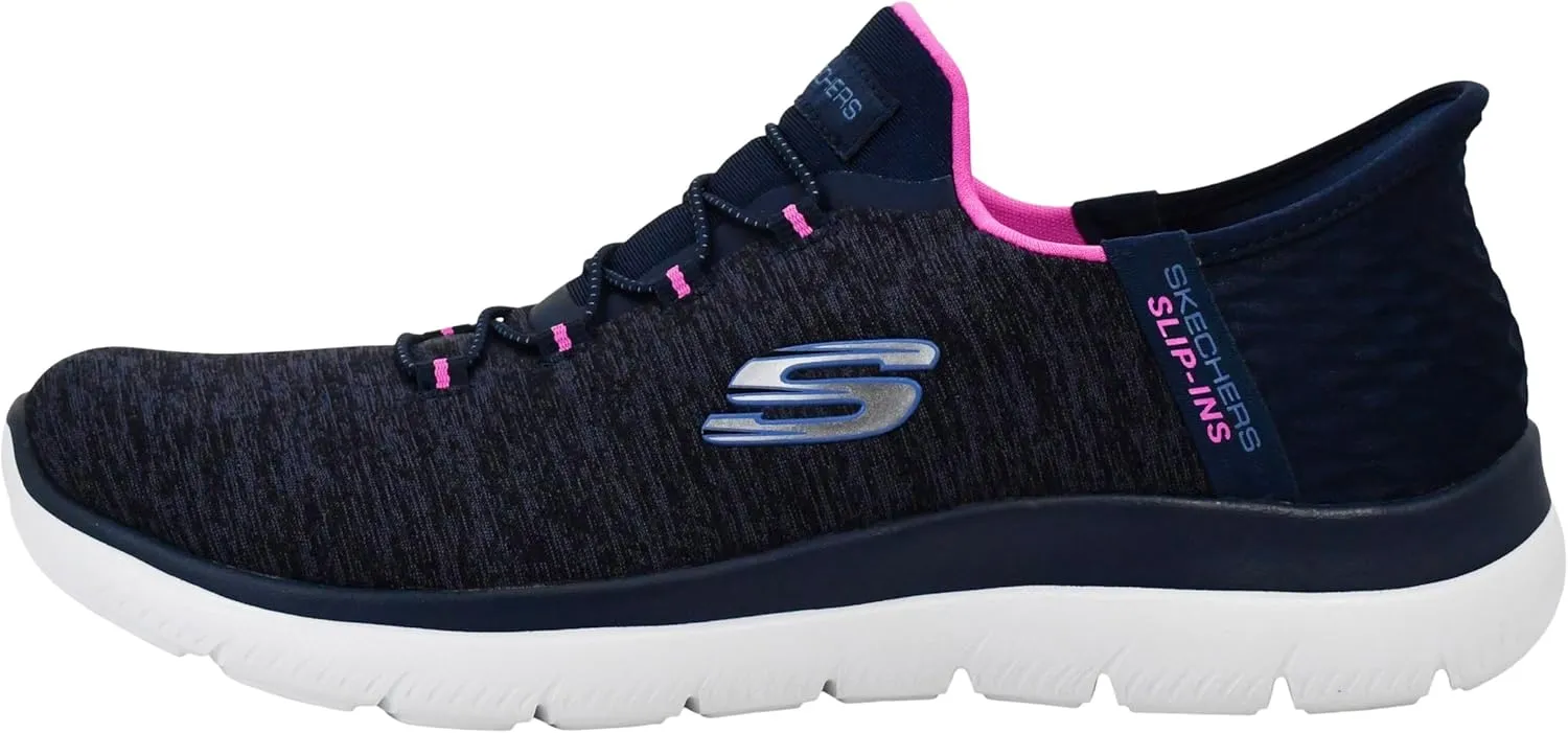 Skechers Women's Hands Free Slip Ins Summits Dazzling Haze Sneaker