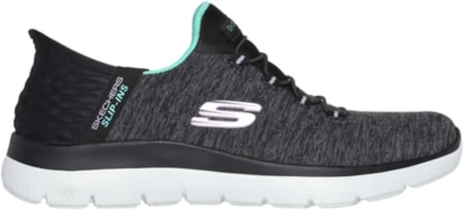 Skechers Women's Hands Free Slip Ins Summits Dazzling Haze Sneaker