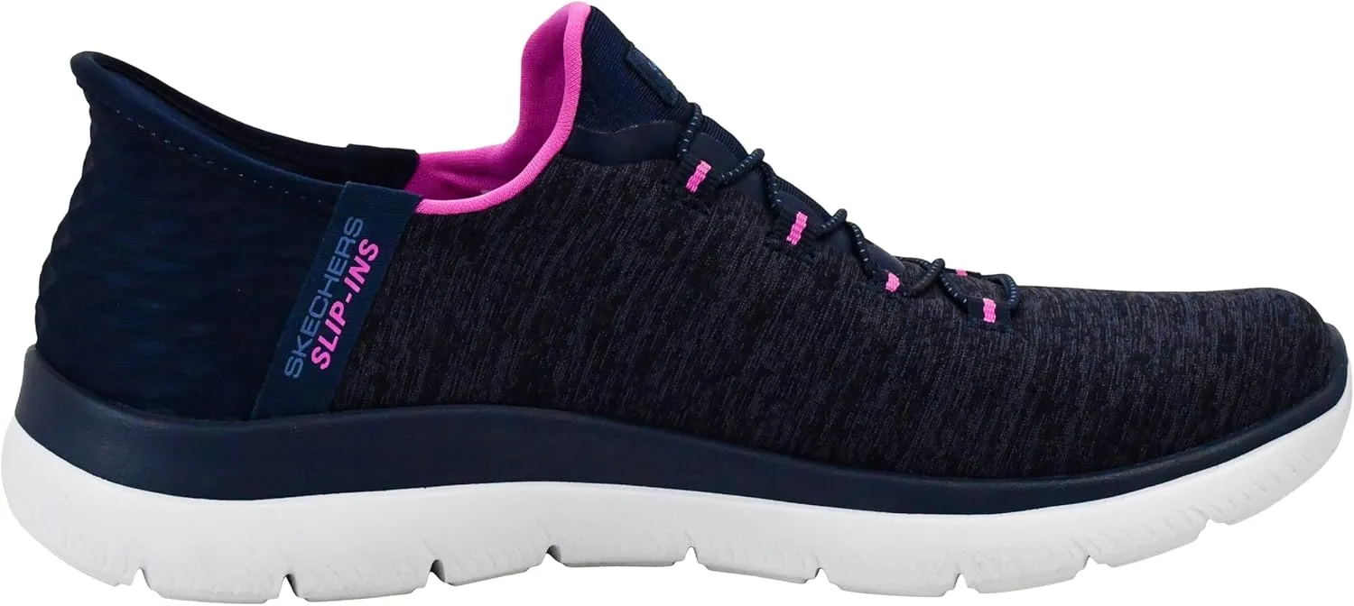 Skechers Women's Hands Free Slip Ins Summits Dazzling Haze Sneaker