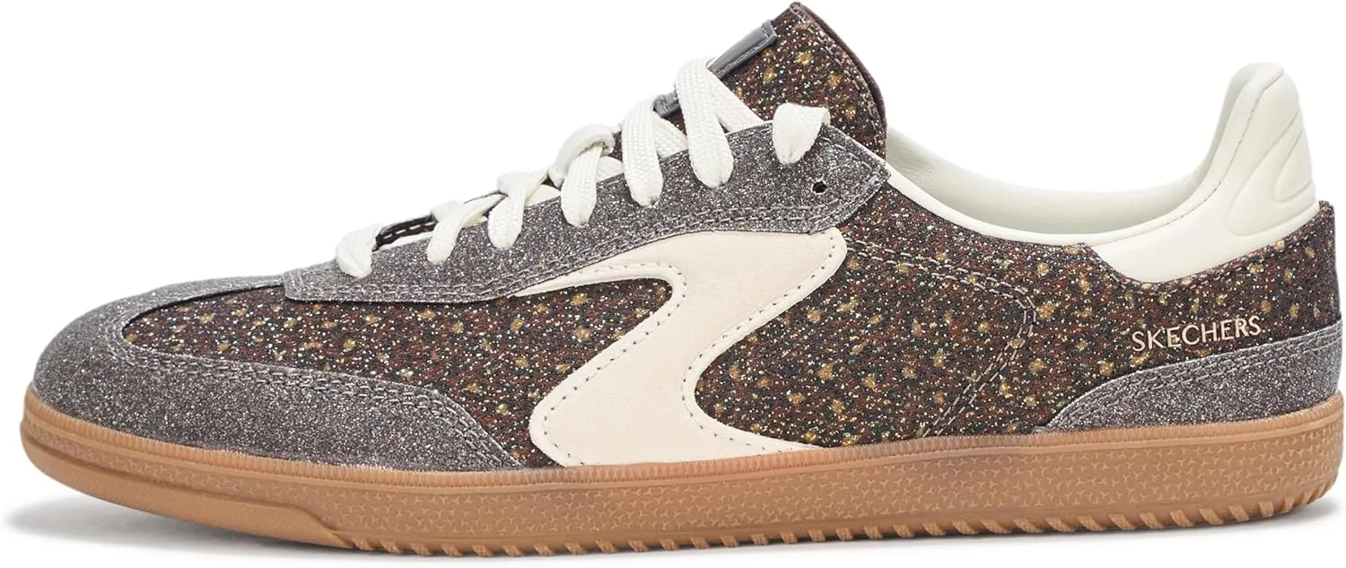 Skechers Women's Hotshot-Leopard Magic Sneaker