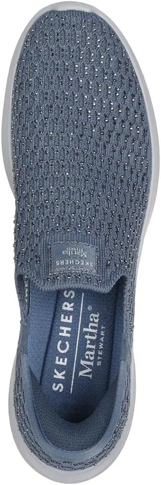 Skechers Women's Martha Stewar Ultra Flex 3.0-Dazzling Hands Free Slip-ins Sneaker