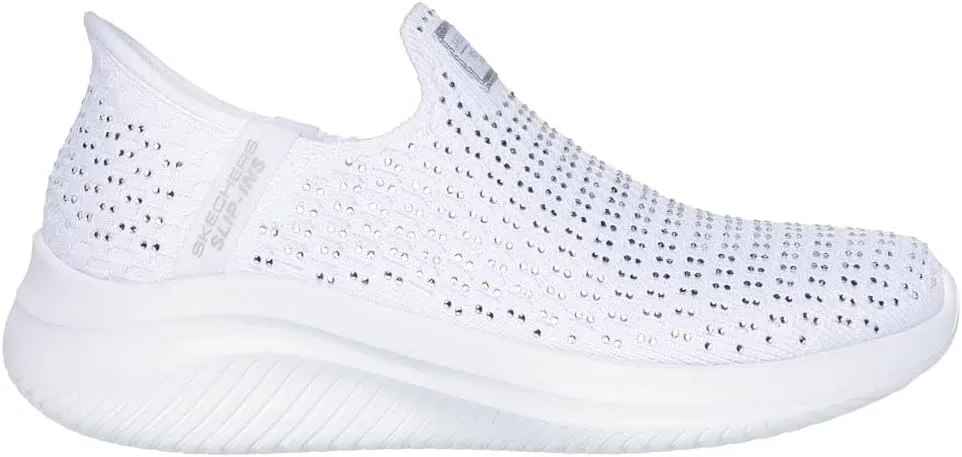 Skechers Women's Martha Stewar Ultra Flex 3.0-Dazzling Hands Free Slip-ins Sneaker