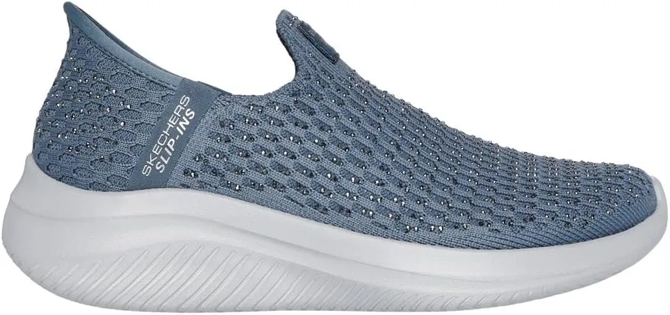 Skechers Women's Martha Stewar Ultra Flex 3.0-Dazzling Hands Free Slip-ins Sneaker