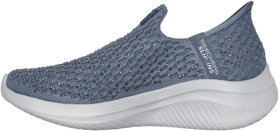 Skechers Women's Martha Stewar Ultra Flex 3.0-Dazzling Hands Free Slip-ins Sneaker