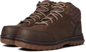 Skechers Women's Padded Collar Safety Boot Industrial Shoe