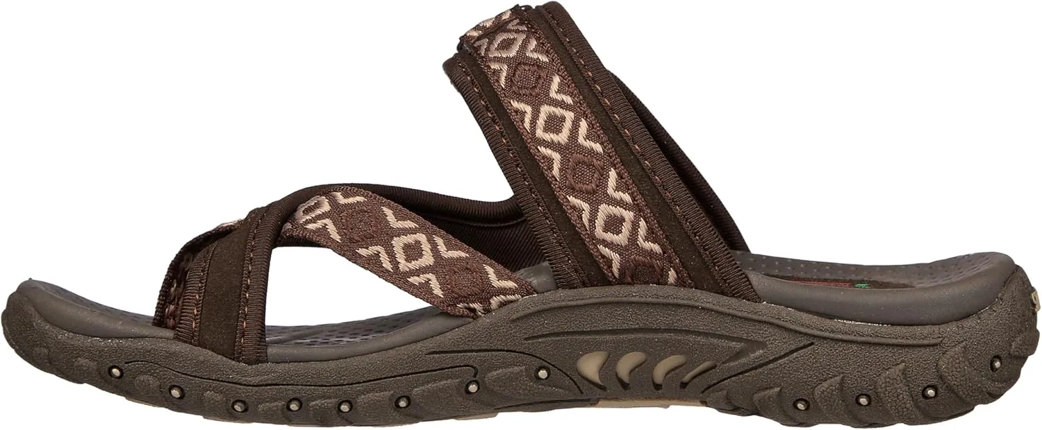 Skechers Women's Reggae-Trailway Flip-Flop Sandals