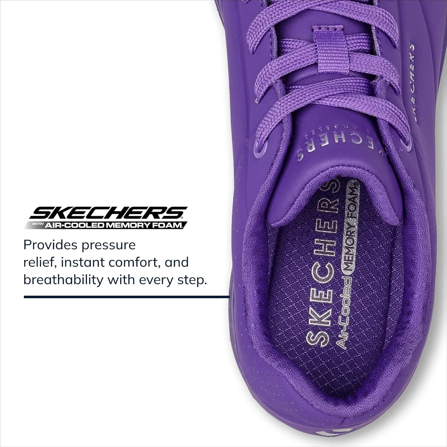 Skechers Women's Street, Uno - Neon Nights Sneaker