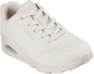 SKECHERS Women's Uno-Stand on Air Sneaker, Off-White, 7