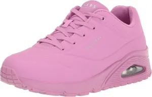 Skechers Women's Uno-Stand on Air Sneaker, Pink, 9.5