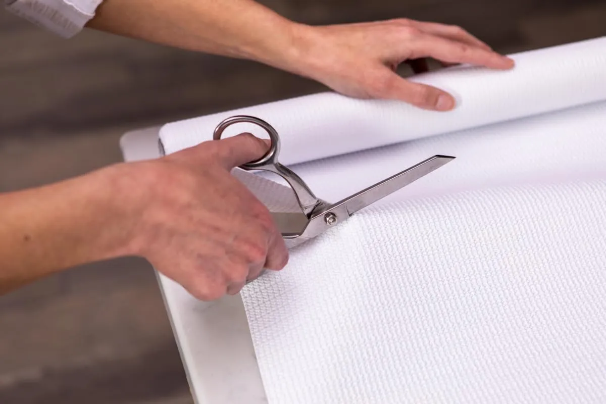 Smooth Top EasyLiner for Cabinets & Drawers - Easy to Install & Cut to Fit - Shelf Paper & Drawer Liner Non Adhesive - Non Slip Shelf Liner for Kitchen & Pantry - 12in. x 24ft. - White