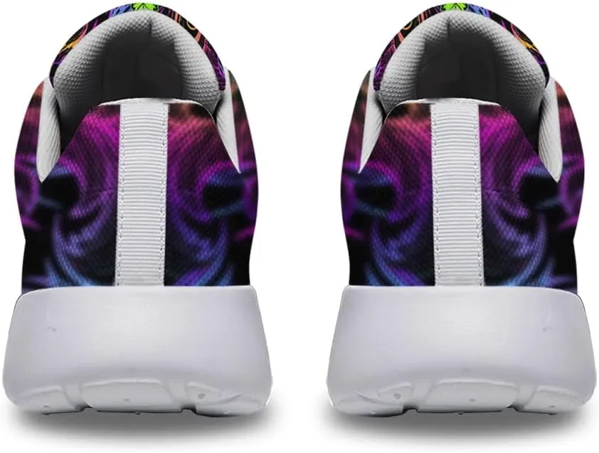 Sonzj-II Marijuana Weed Leaf Shoes,Mens Womens Personalited Trail Running Sneakers Cannabis Leaf Walking Tennis Shoes