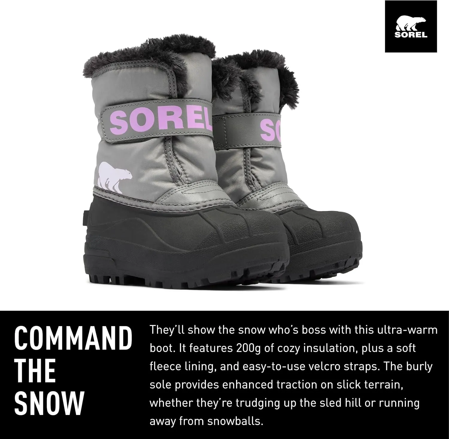 SOREL Children's Snow Commander Boot