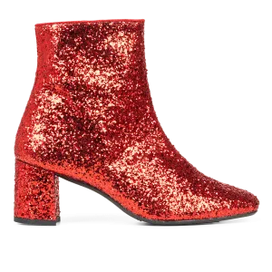Sparkling glitter boot
