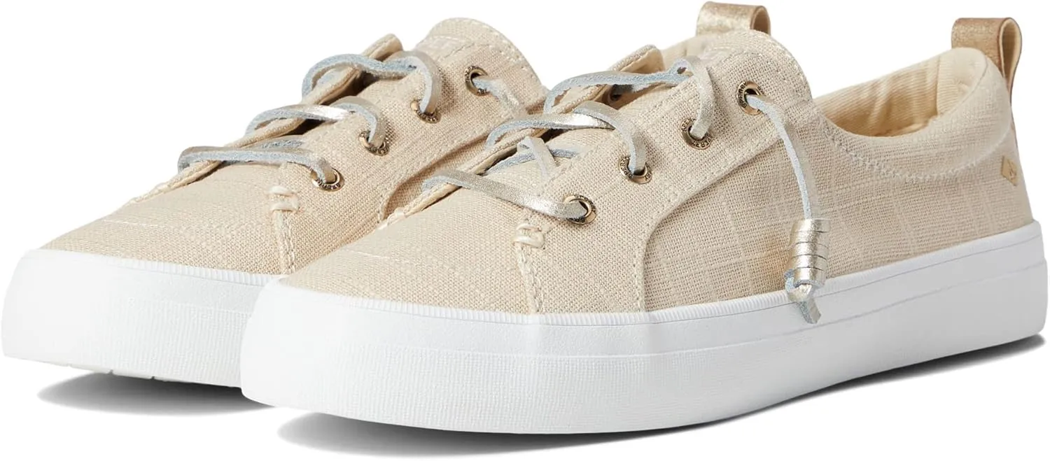 Sperry Unisex-Adult Crest Vibe Breton Stripe Sneaker