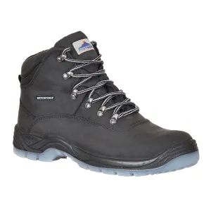 Steelite All Weather S3 WR FW57 Black Work Boot - Waterproof, Steel Toe, Slip-Resistant, Durable Safety Footwear for Workers