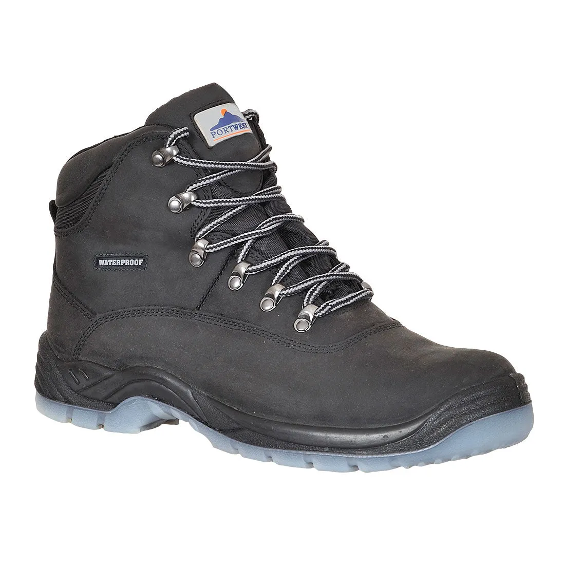 Steelite All Weather S3 WR FW57 Black Work Boot - Waterproof, Steel Toe, Slip-Resistant, Durable Safety Footwear for Workers