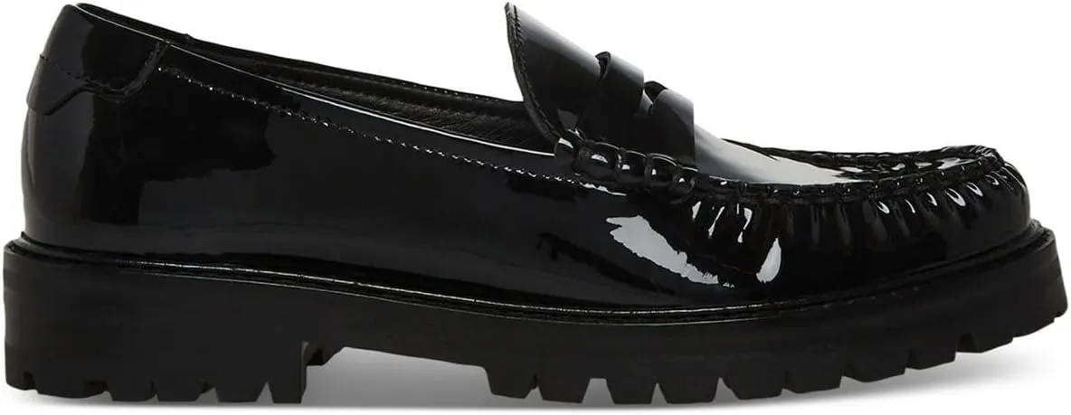 Steve Madden Madelyn Loafers for Women - Synthetic Lining and Footbed, Easy Slip-on Style, and Low Block Heel