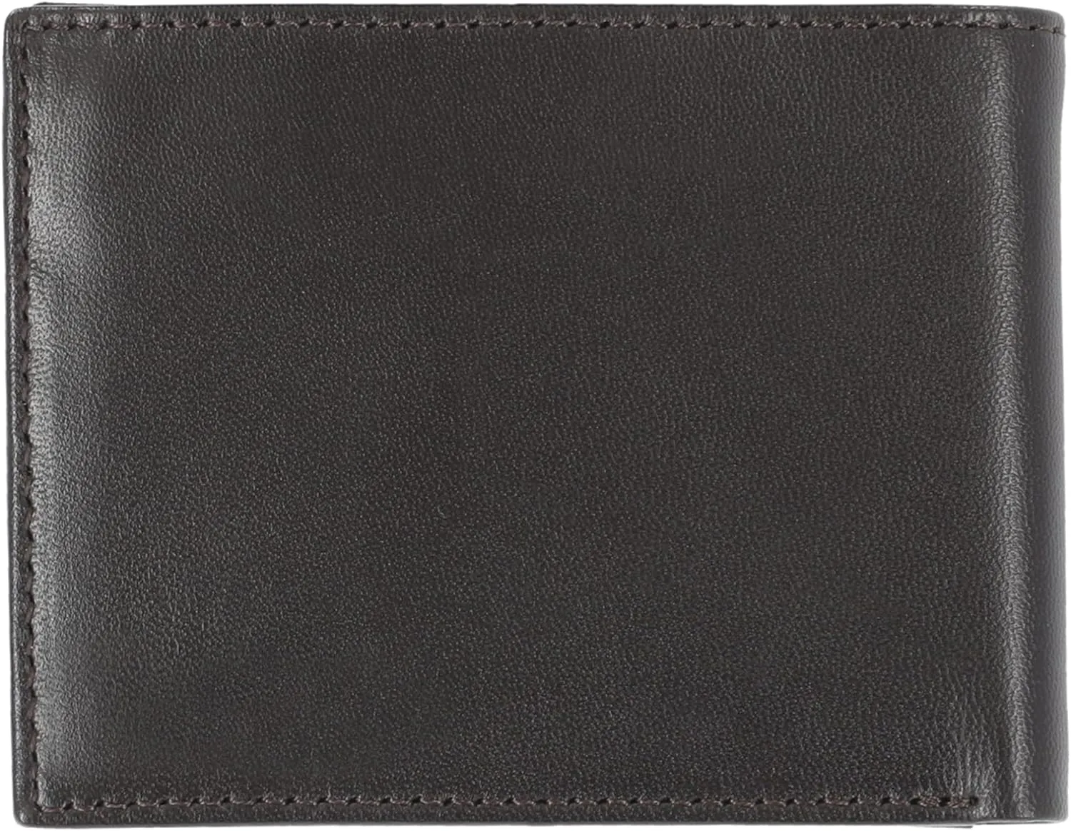 Steve Madden Men's Slim Leather Wallet with Extra Capacity Attached Flip Pockets
