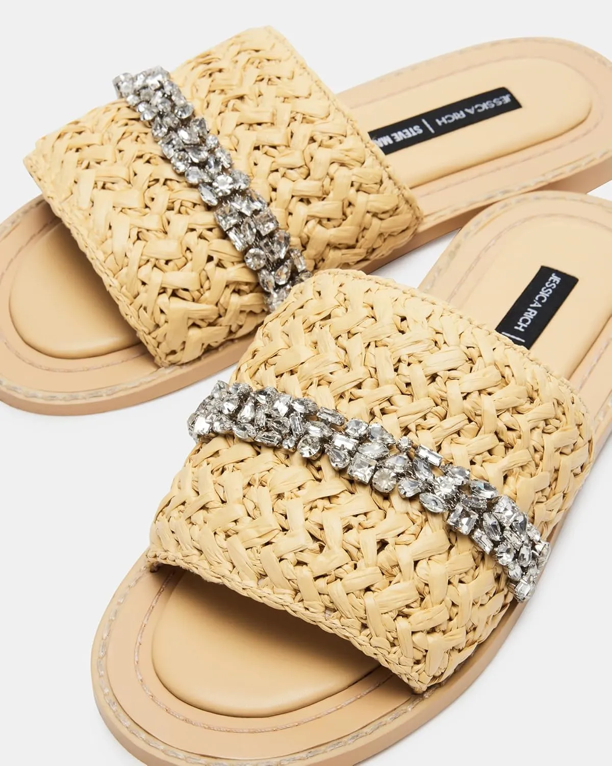 Steve Madden Women's Jessica Rich Starlight Slide Sandal