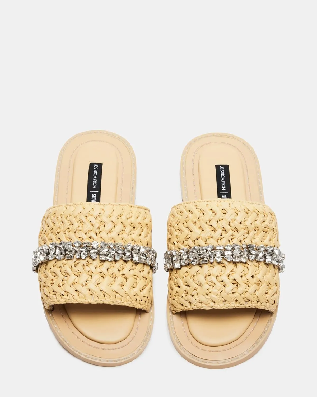 Steve Madden Women's Jessica Rich Starlight Slide Sandal