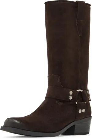Steve Madden Women's Ruskin Motorcycle Boot