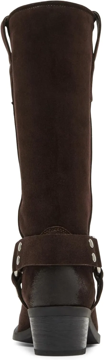 Steve Madden Women's Ruskin Motorcycle Boot