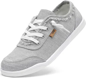 STQ Women Slip On Shoeswith Orthopedic Insole Low Top Classic Fashion Canvas Sneakers | Plantar Fasciitis Shoes