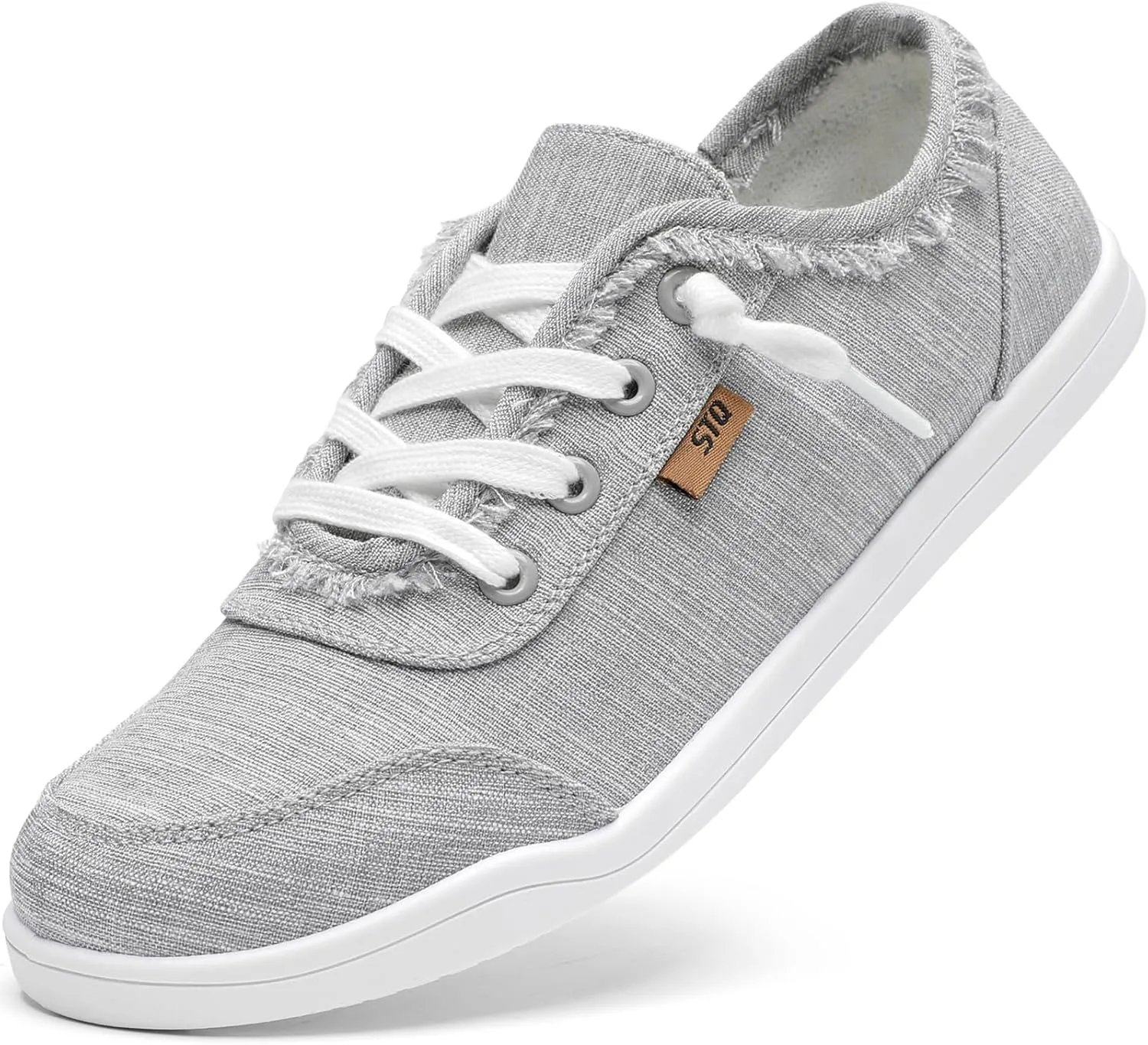 STQ Women Slip On Shoeswith Orthopedic Insole Low Top Classic Fashion Canvas Sneakers | Plantar Fasciitis Shoes