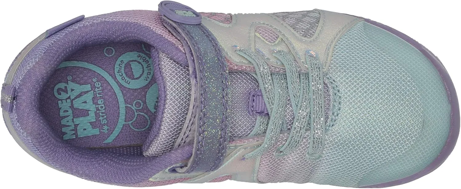 Stride Rite Girl's Made2play Lighted Mermaid Sneaker