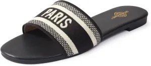 STUNAHOME Summer Flat Sandals for Women Fashion slide Sandals Womens