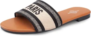 STUNAHOME Summer Flat Sandals for Women Fashion slide Sandals Womens