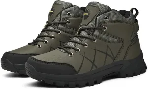 Succttssful Men's Breathable Hiking Trekking Boots for Outdoor - Comfortable Backpacking Boots for Traveler